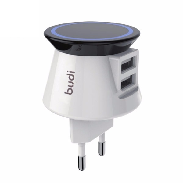 Budi 2 USB Home Charger With EU Plug 