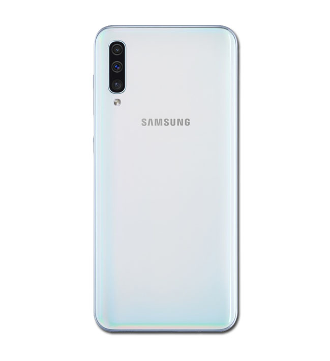 Samsung SM-A505F Galaxy A50 Backcover - With Camera Lens - White