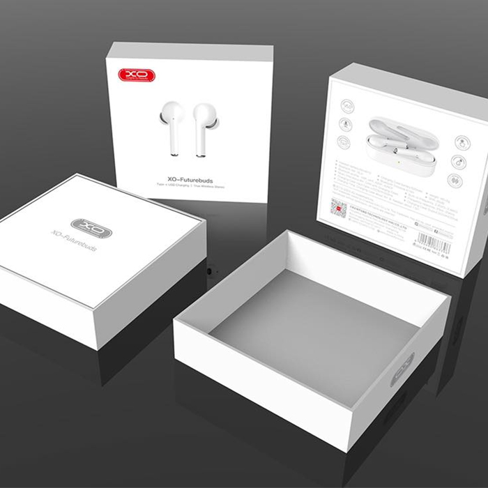 XO FutureBuds Wireless Bluetooth Headphones with Charging Case