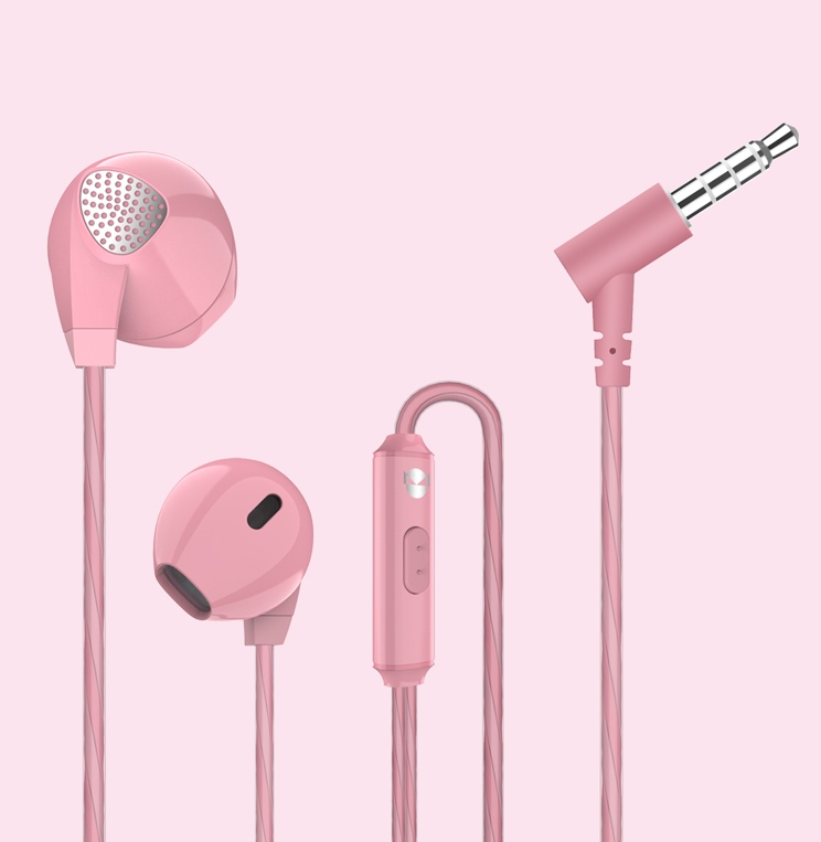 Fshang Smartphones Headset - A3 Series - Pink