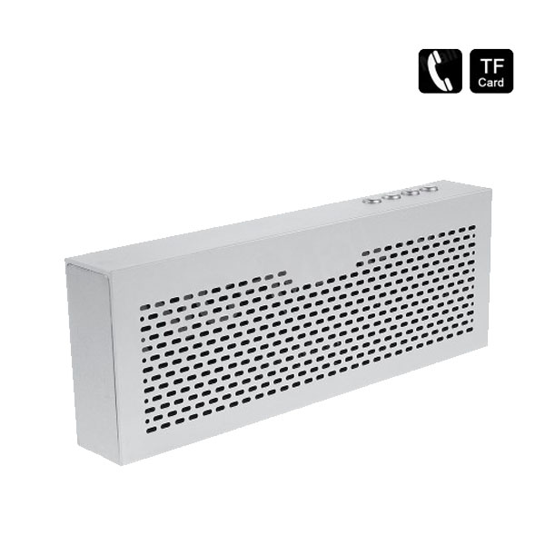 EWA - D503 - Ultra Thin - Bluetooth Speaker With Mic - Support SD Card - Silver