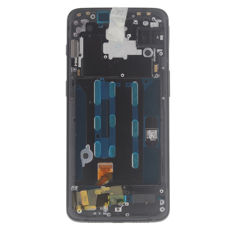 OnePlus 6T (A6013) LCD Display + Touchscreen + Frame 2011100041 Midnight Black