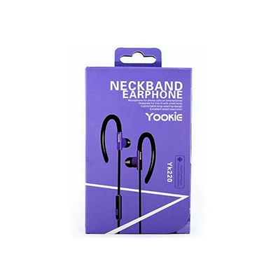 Yookie Headphones YK-220 Purple