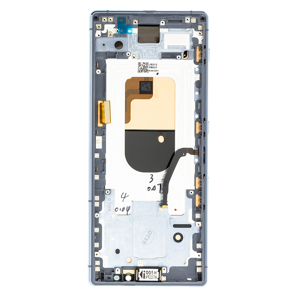 Sony Xperia 1 (J9110, J9150, J9180) LCD Display + Touchscreen + Frame 1319-0230 Grey